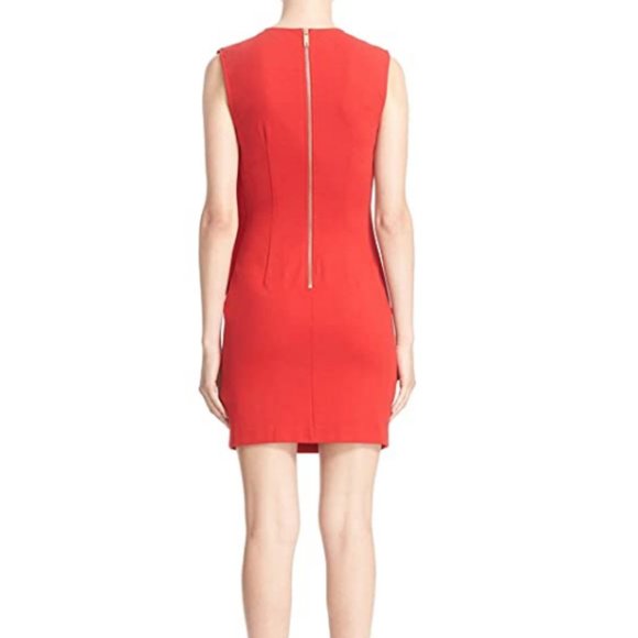 Ted Baker Burford Double Layer Embellished Red Dress size 4 (8-10) nwot - Picture 7 of 16